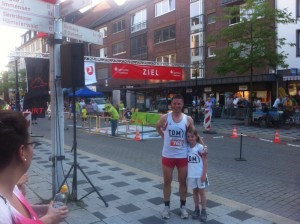 Citylauf in Lehrte - Chris und Leni Linschmann