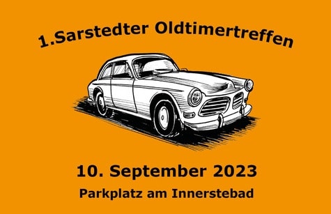 NETZ 08092023 Erinnerung Oldtimer-Treffen Sarstedt (Flyer - cropped)