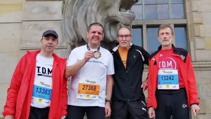 NETZ 15042024 TKJler und Rethener beim Hannover Marathon am 14.4. (Michael, Stefan, Gerhard, Bernward)