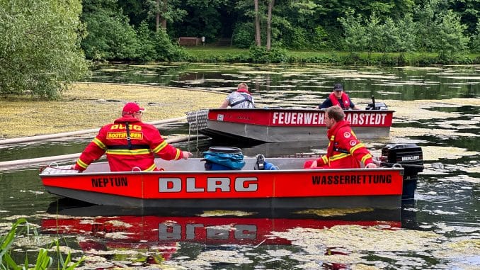 NETZ 30052024 DLRG und FFW Bürgerpark gesichert (Einsatz)
